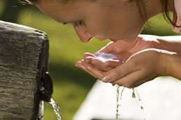 Brunnen bei der Alm